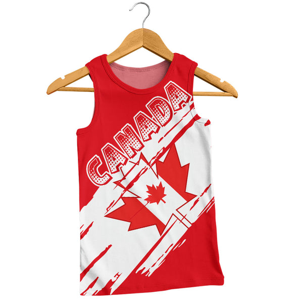 Canada Tank Top Canada Pride Diagonal