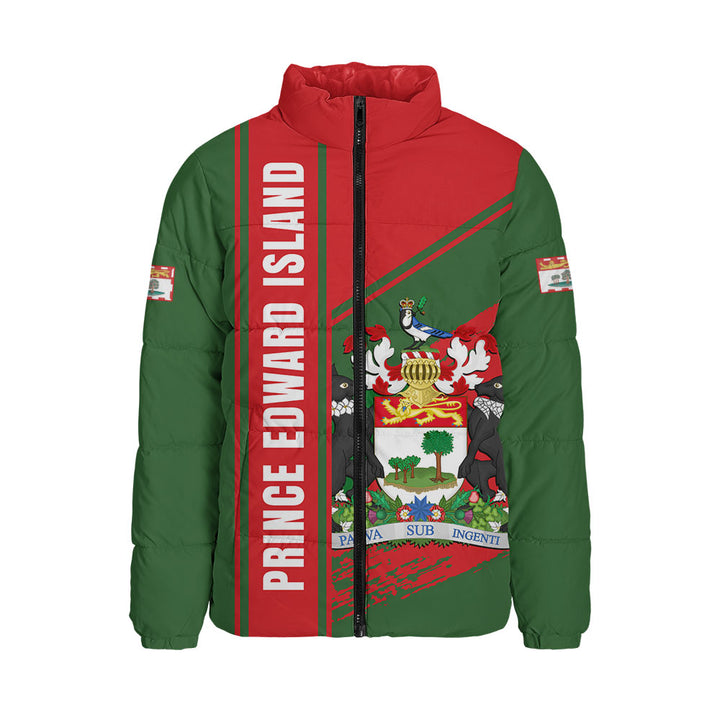 Prince Edward Island Padded Jacket Heritage Strength Crest