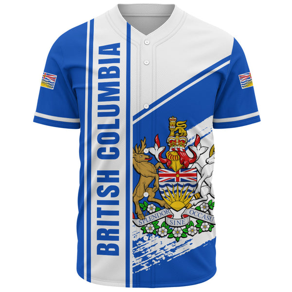 British Columbia Baseball Shirt Heritage Strength Crest