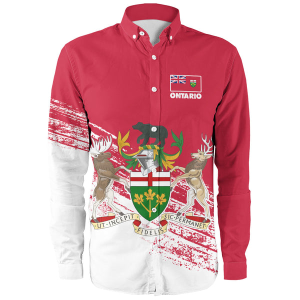 Ontario Long Sleeve Shirt Pride Of The Provinces