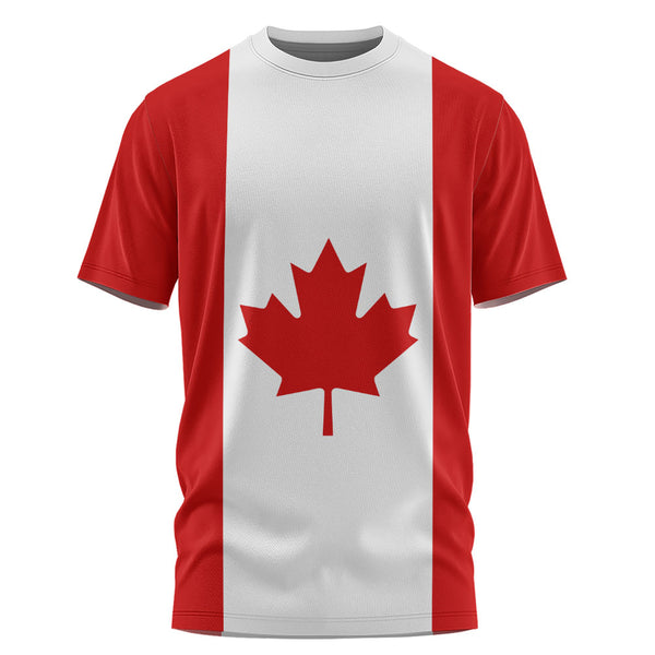Canada T-Shirt Flag Minimalist Pride Style