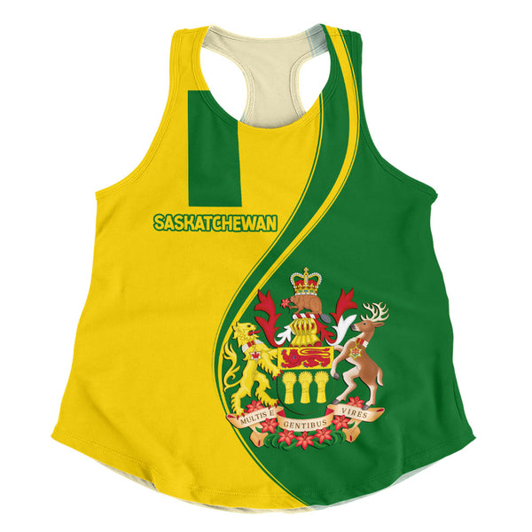 Saskatchewan Women Tank Canada Territories Pride