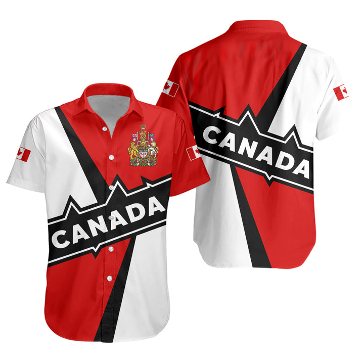 Canada Short Sleeve Shirt Loyal True North Style