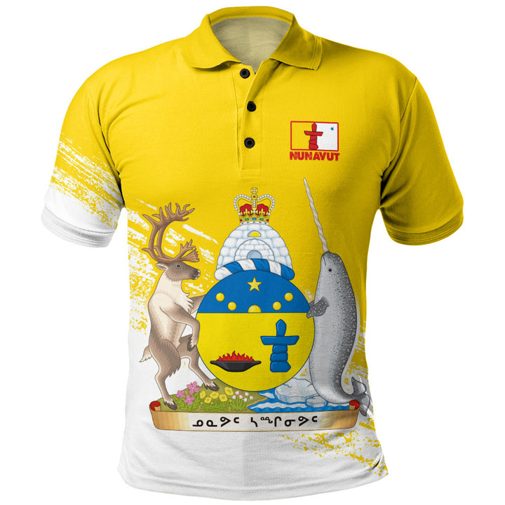 Nunavut Polo Shirt Pride Of The Provinces