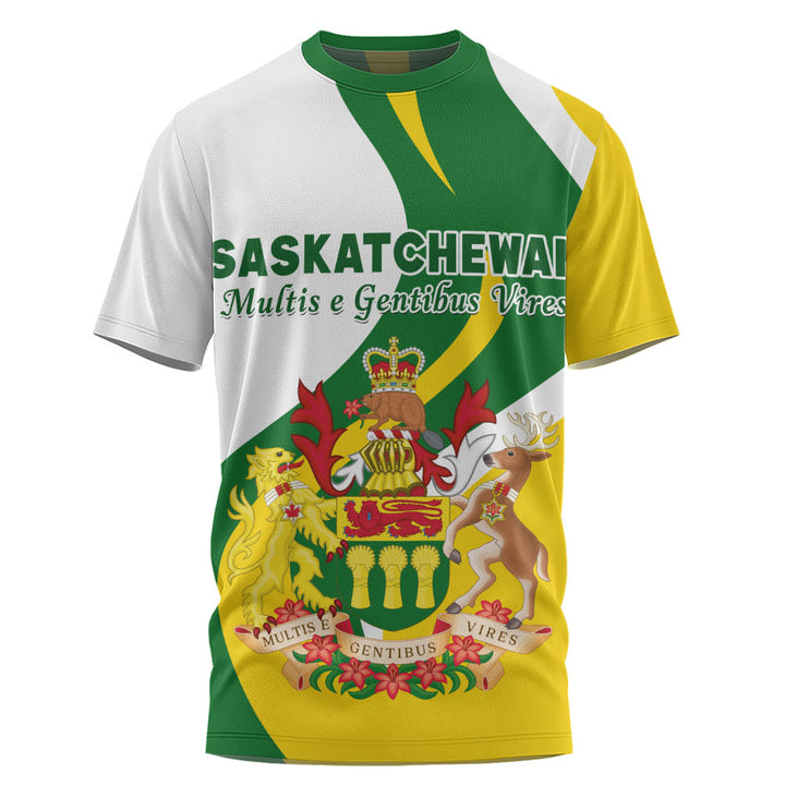 Saskatchewan T-Shirt Crest Of Identity