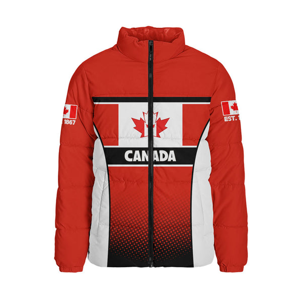 Canada Padded Jacket Canadian Flag Heritage