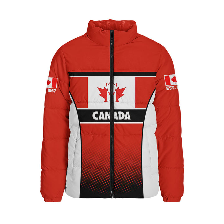 Canada Padded Jacket Canadian Flag Heritage