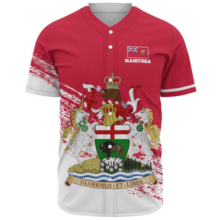 Manitoba Baseball Shirt Pride Of The Provinces