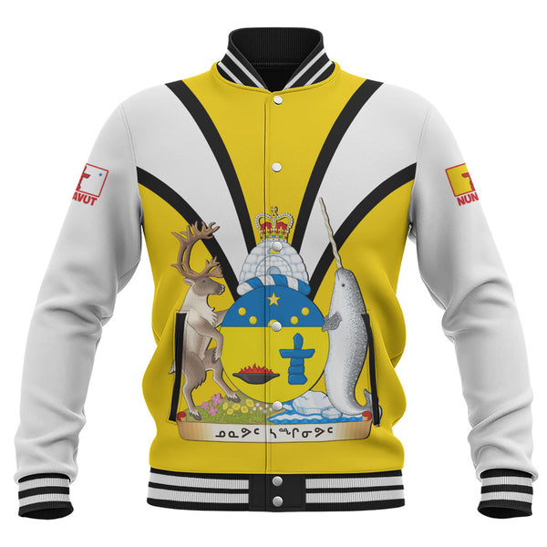 Nunavut Baseball Jacket Proud Provinces Collection