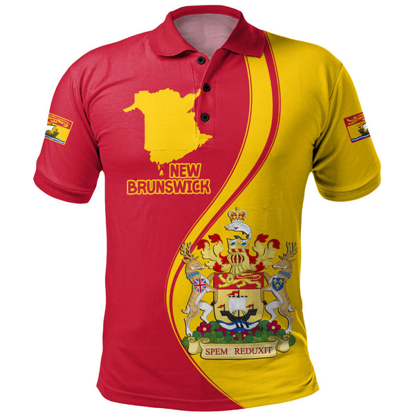 New Brunswick Polo Shirt Canada Territories Pride