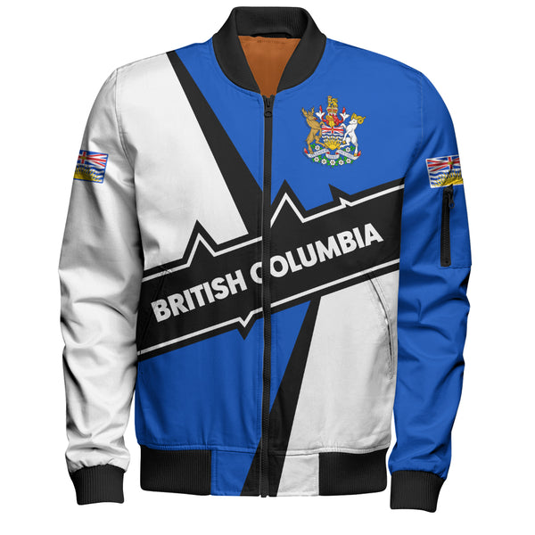 British Columbia Bomber Jacket Loyal True North Provincial Style