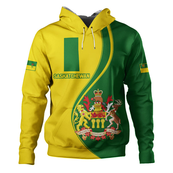 Saskatchewan Hoodie Canada Territories Pride