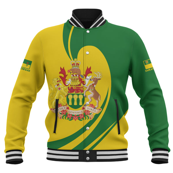 Saskatchewan Baseball Jacket Legacy Of The Noble Spirit