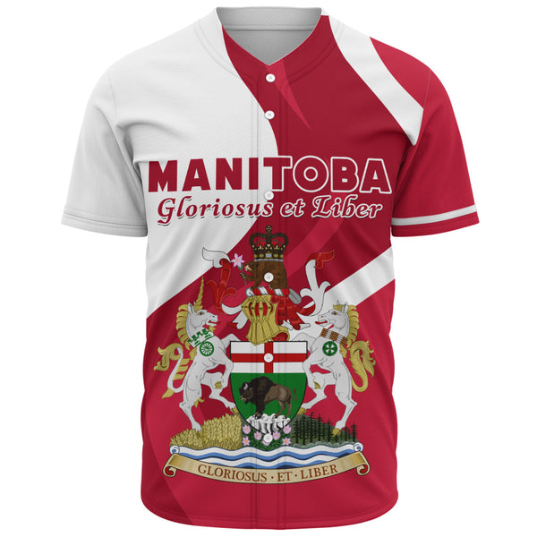 Manitoba Baseball Shirt Crest Of Identity