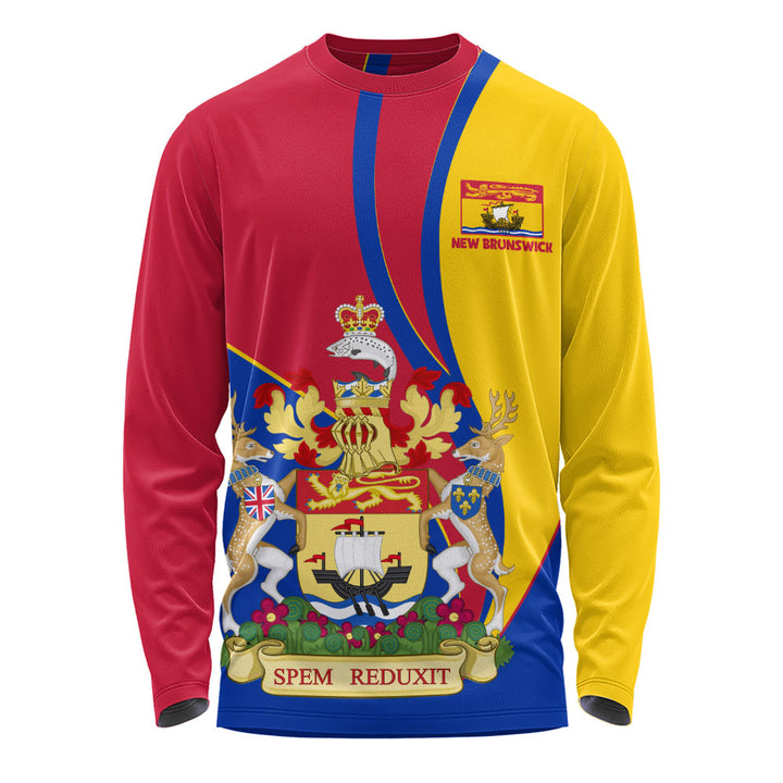 New Brunswick Long Sleeve T-Shirt Heritage Pride Of The North