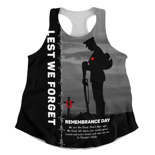 Canada Women Tank Remembrance Day We Shall Not Forget We Will Remember Them