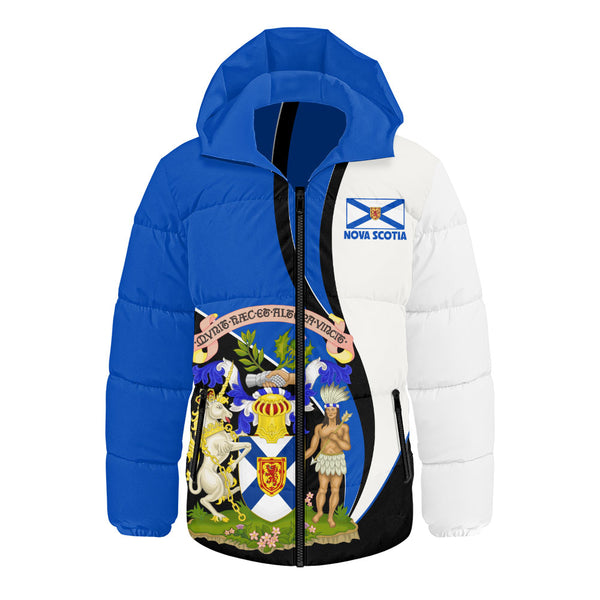 Nova Scotia Hooded Padded Jacket Heritage Pride Of The North