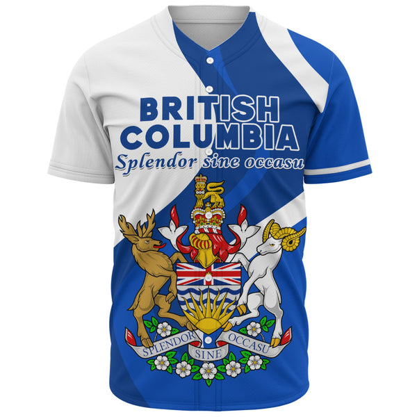 British Columbia Baseball Shirt Crest Of Identity