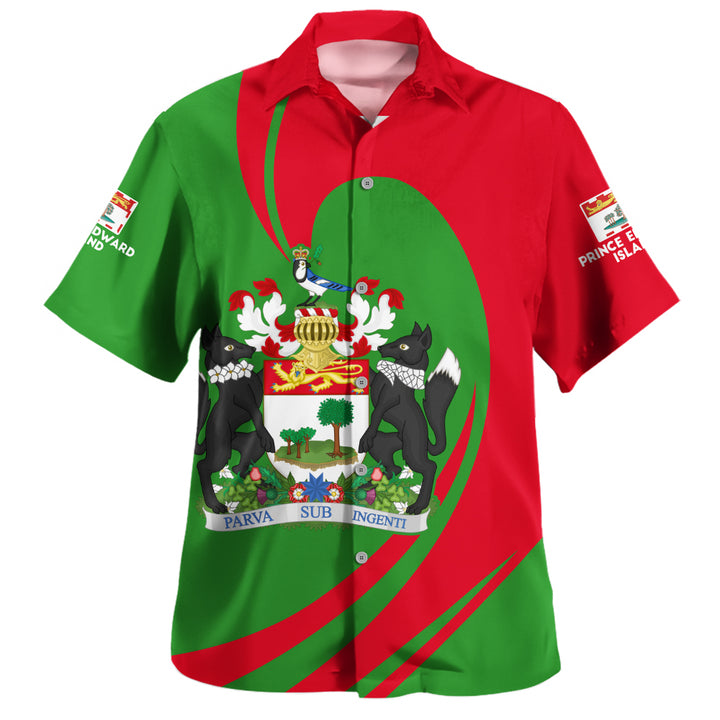 Prince Edward Island Bowling Shirt Legacy Of The Noble Spirit