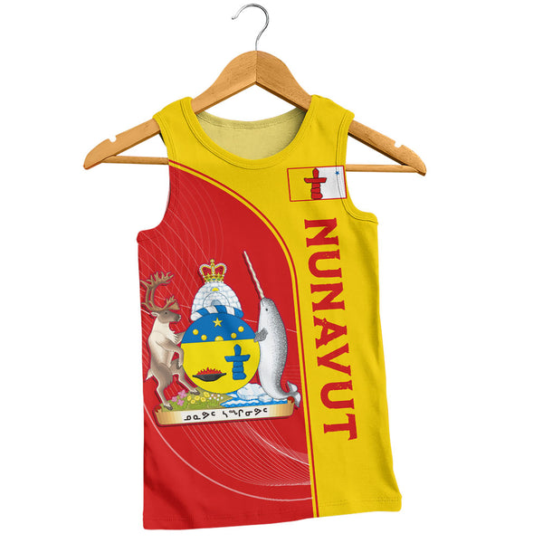 Nunavut Tank Top Proud Provincial Heritage