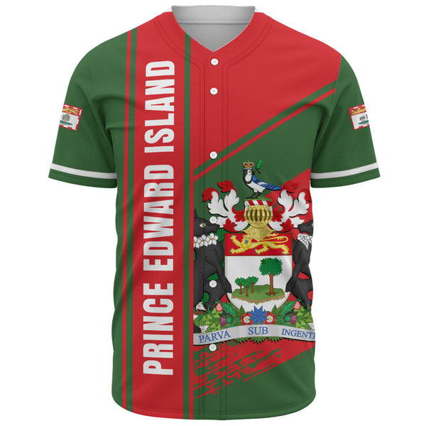 Prince Edward Island Baseball Shirt Heritage Strength Crest
