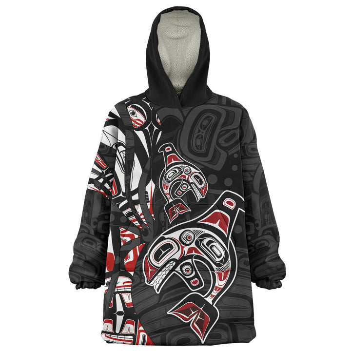 Canada Snug Hoodie Orca Spirit Of The Northwest