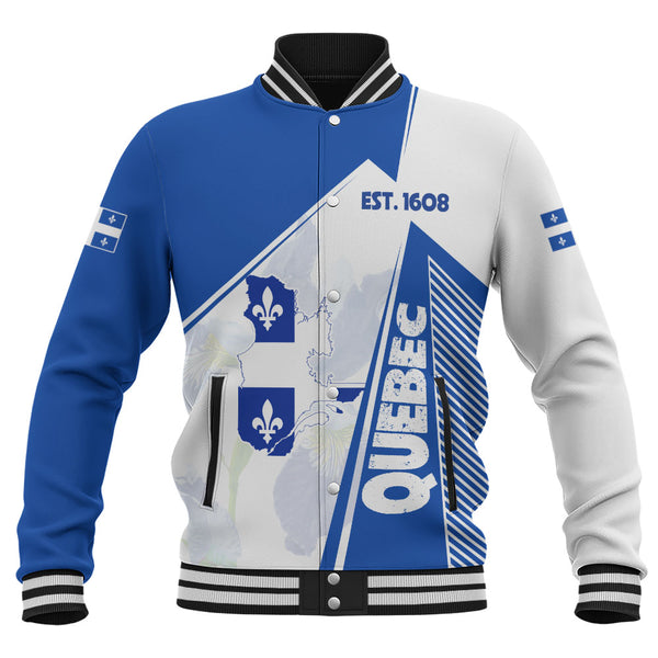 Quebec Baseball Jacket United Provinces & Territories