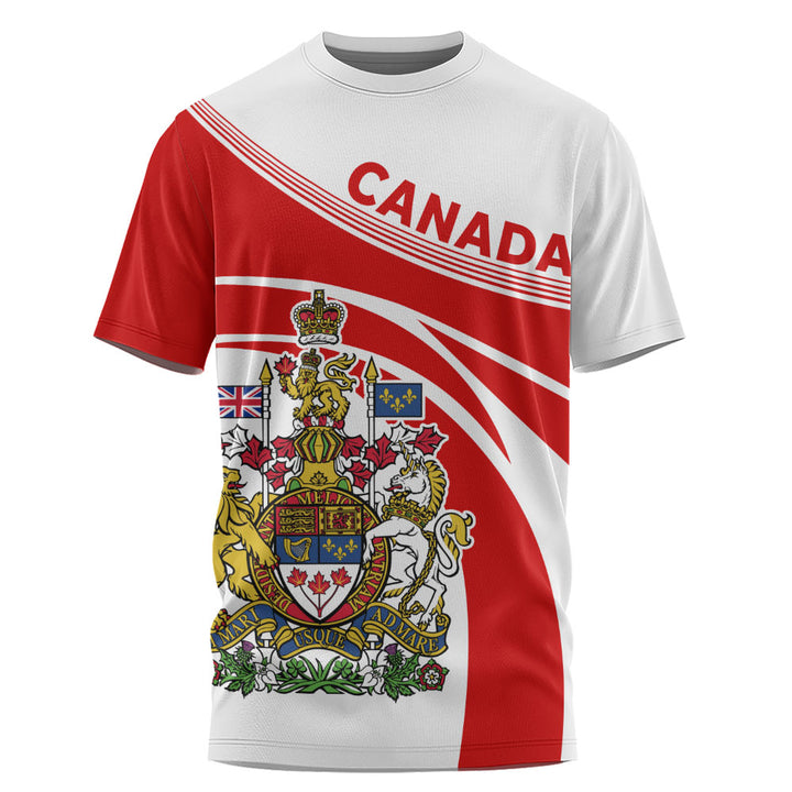 Canada T-Shirt Canada Coat Of Arms Glory Royal Design