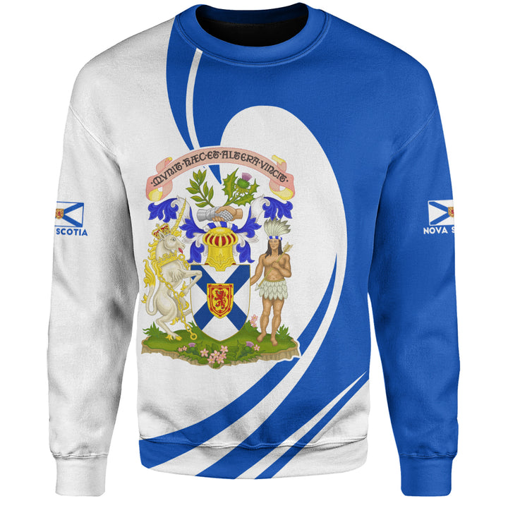 Quebec Sweatshirt Legacy Of The Noble Spirit