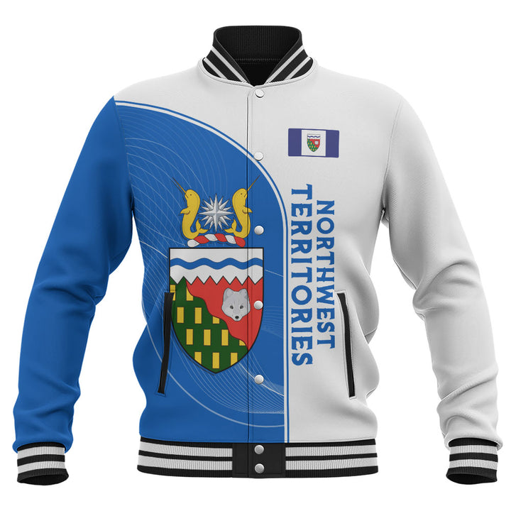 Northwest Territories Baseball Jacket Proud Provincial Heritage