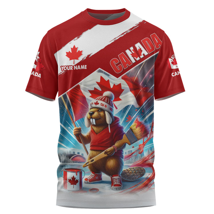 Canada T-Shirt Canada Day Beaver Pride Edition