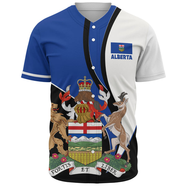 Alberta Baseball Shirt Heritage Pride Of The North