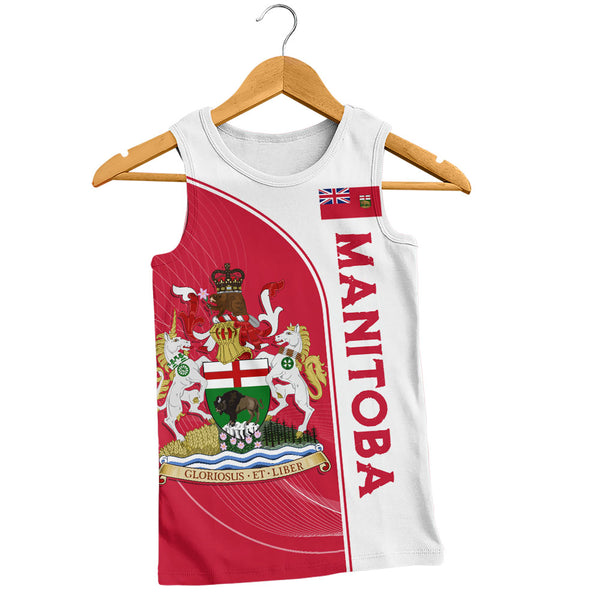 Manitoba Tank Top Proud Provincial Heritage