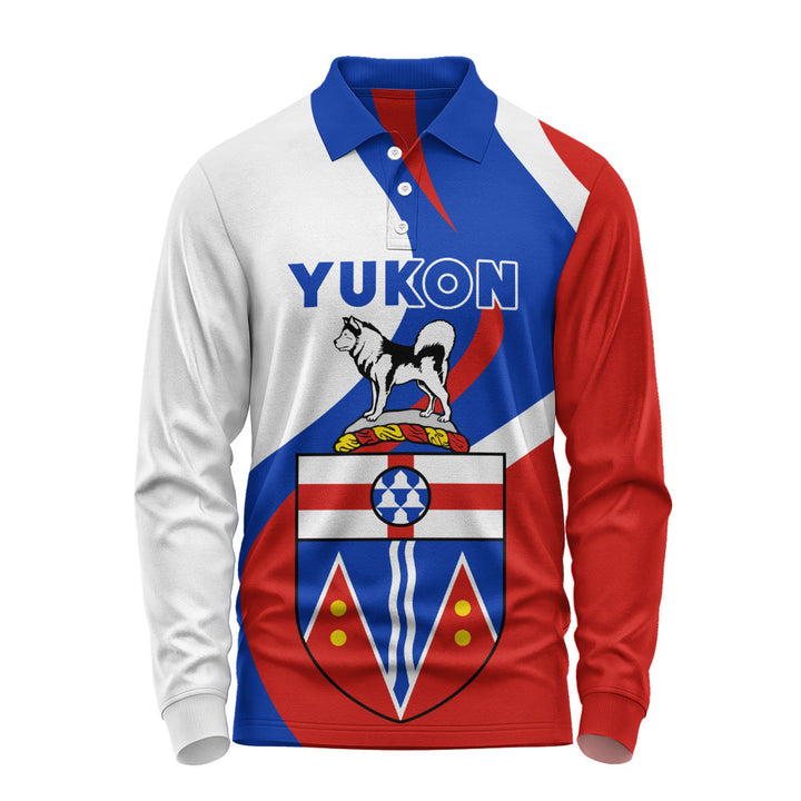 Yukon Long Sleeve Polo Shirt Crest Of Identity