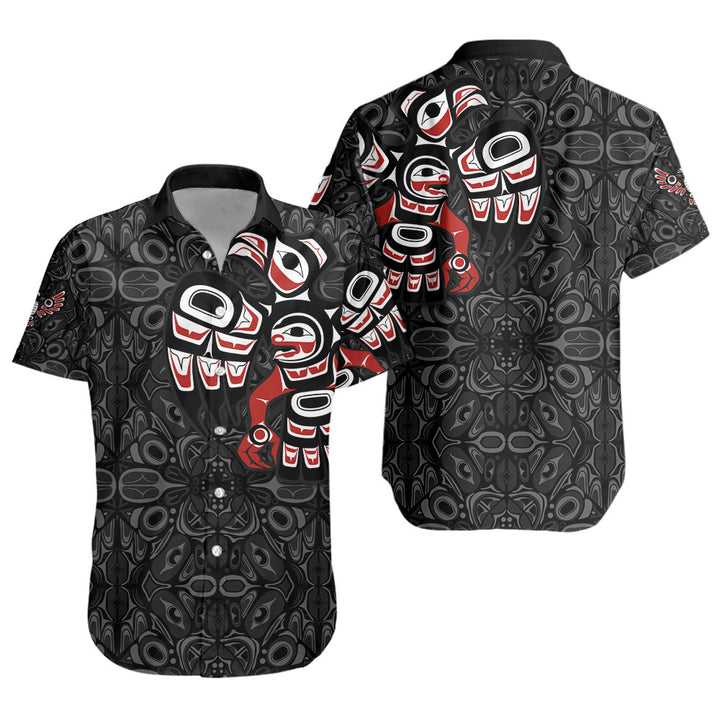 Canada Short Sleeve Shirt Echoes Of The Raven Claw