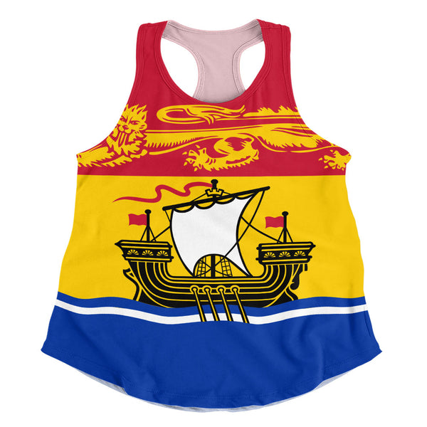 New Brunswick Women Tank Flag Minimalist Pride Style