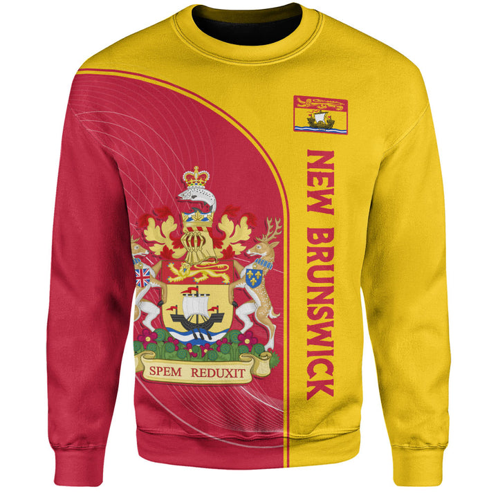 New Brunswick Sweatshirt Proud Provincial Heritage