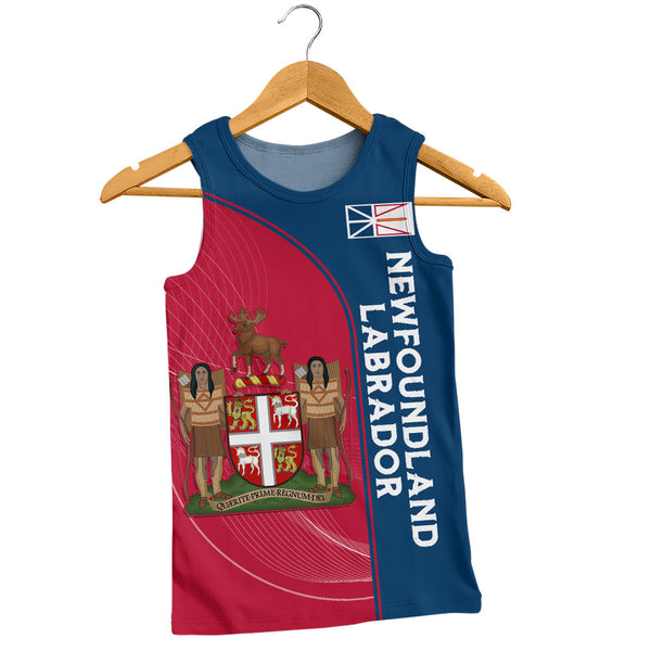 Newfoundland & Labrador Tank Top Proud Provincial Heritage