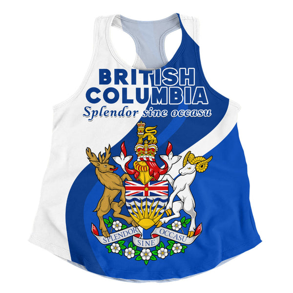 British Columbia Women Tank Crest Of Identity