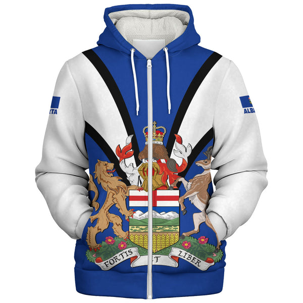 Alberta Sherpa Hoodie Proud Provinces Collection