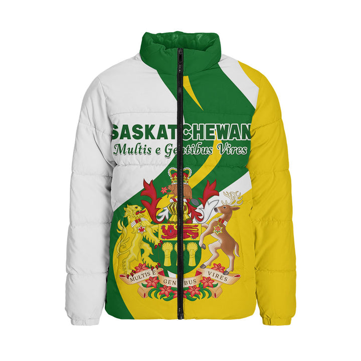 Saskatchewan Padded Jacket Crest Of Identity