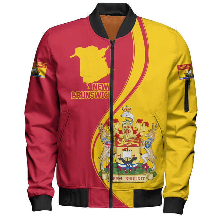 New Brunswick Bomber Jacket Canada Territories Pride