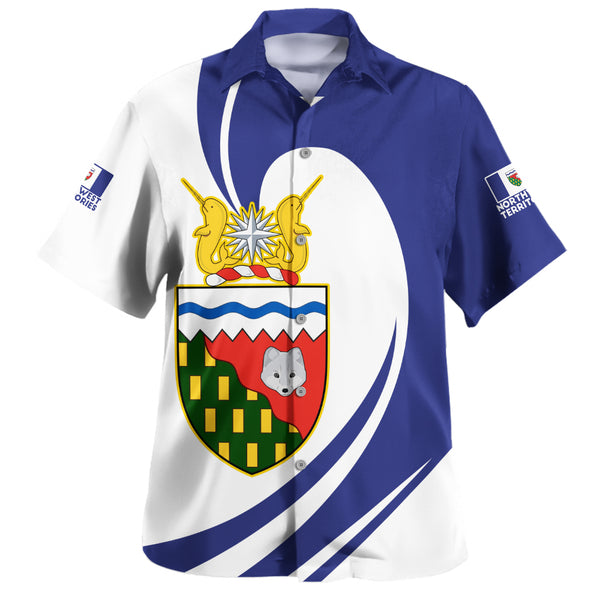 Northwest Territories Bowling Shirt Legacy Of The Noble Spirit