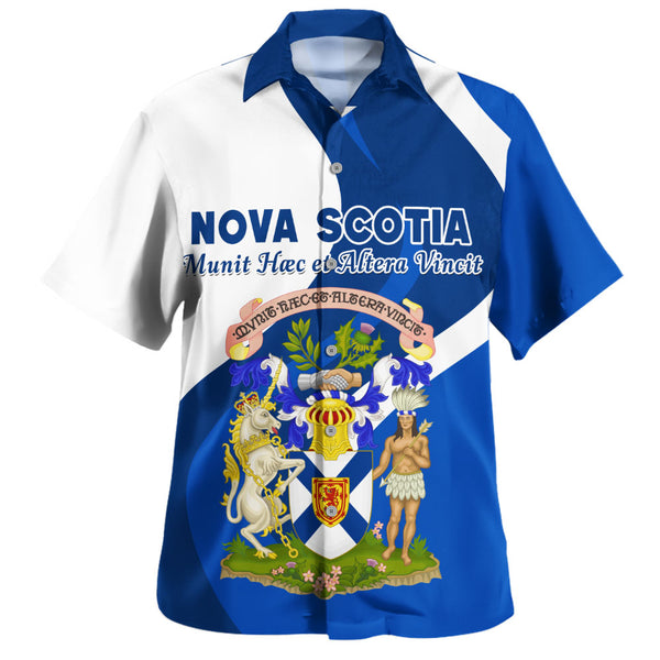 Nova Scotia Bowling Shirt Crest Of Identity