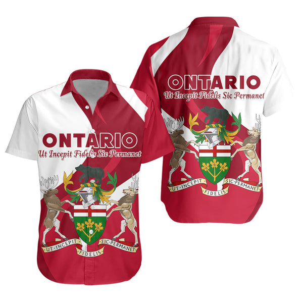 Ontario Short Sleeve Shirt Crest Of Identity