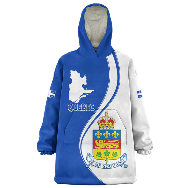 Quebec Snug Hoodie Canada Territories Pride