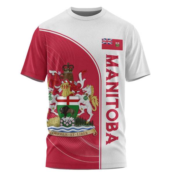Manitoba T-Shirt Proud Provincial Heritage