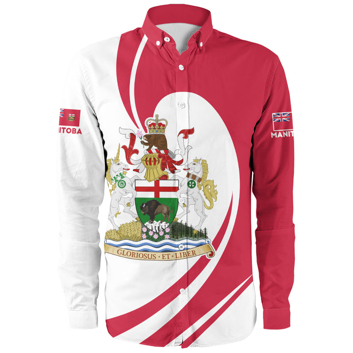 Manitoba Long Sleeve Shirt Legacy Of The Noble Spirit
