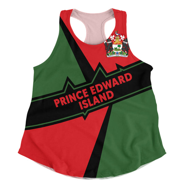 Prince Edward Island Women Tank Loyal True North Provincial Style