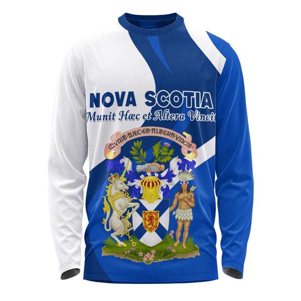 Nova Scotia Long Sleeve T-Shirt Crest Of Identity